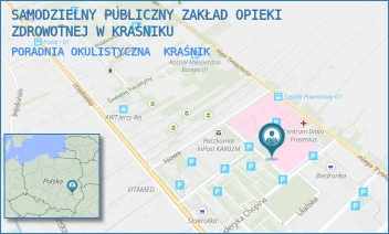 PORADNIA OKULISTYCZNA - SAMODZIELNY PUBLICZNY ZAKŁAD OPIEKI ZDROWOTNEJ W KRAŚNIKU - CHOPINA 13,  KRAŚNIK