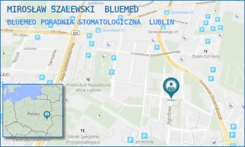 BLUEMED PORADNIA STOMATOLOGICZNA - MIROSŁAW SZALEWSKI  BLUEMED - JAGODOWA 7G,  LUBLIN