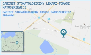 GABINET STOMATOLOGICZNY TOMASZ MATUSZKIEWICZ - GABINET STOMATOLOGICZNY LEKARZ TOMASZ MATUSZKIEWICZ - 22LIPCA 10,  ABRAMÓW