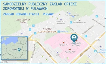 ZAKŁAD REHABILITACJI - SAMODZIELNY PUBLICZNY ZAKŁAD OPIEKI ZDROWOTNEJ W PUŁAWACH - BEMA 1,  PUŁAWY