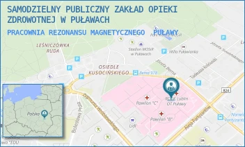 PRACOWNIA REZONANSU MAGNETYCZNEGO - SAMODZIELNY PUBLICZNY ZAKŁAD OPIEKI ZDROWOTNEJ W PUŁAWACH - BEMA 1,  PUŁAWY