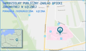 PORADNIA CHIRURGICZNA - SAMODZIELNY PUBLICZNY ZAKŁAD OPIEKI ZDROWOTNEJ W ŁĘCZNEJ - KRASNYSTAWSKA 52,  ŁĘCZNA