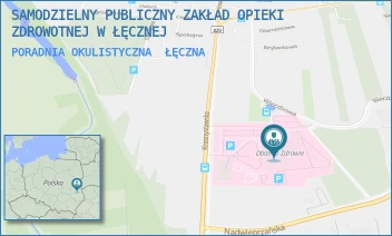 PORADNIA OKULISTYCZNA - SAMODZIELNY PUBLICZNY ZAKŁAD OPIEKI ZDROWOTNEJ W ŁĘCZNEJ - KRASNYSTAWSKA 52,  ŁĘCZNA