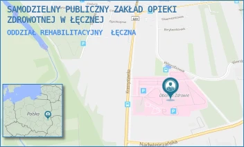 ODDZIAŁ REHABILITACYJNY - SAMODZIELNY PUBLICZNY ZAKŁAD OPIEKI ZDROWOTNEJ W ŁĘCZNEJ - KRASNYSTAWSKA 52,  ŁĘCZNA