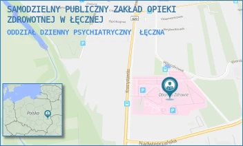 ODDZIAŁ DZIENNY PSYCHIATRYCZNY - SAMODZIELNY PUBLICZNY ZAKŁAD OPIEKI ZDROWOTNEJ W ŁĘCZNEJ - KRASNYSTAWSKA 52,  ŁĘCZNA