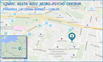 PORADNIA LECZENIA NERWIC - SZWARC BEATA NZOZ NEURO-PSYCHO-CENTRUM - STASZICA 22,  LUBLIN