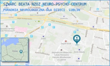 PORADNIA NEUROLOGICZNA DLA DZIECI - SZWARC BEATA NZOZ NEURO-PSYCHO-CENTRUM - STASZICA 22,  LUBLIN
