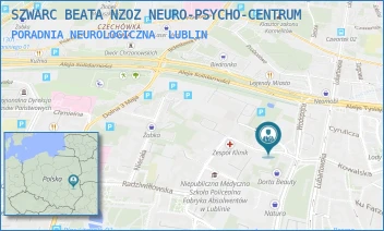PORADNIA NEUROLOGICZNA - SZWARC BEATA NZOZ NEURO-PSYCHO-CENTRUM - STASZICA 22,  LUBLIN