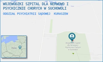 ODDZIAŁ PSYCHIATRII SĄDOWEJ - WOJEWÓDZKI SZPITAL DLA NERWOWO I PSYCHICZNIE CHORYCH W SUCHOWOLI - 48,  KURASZEW