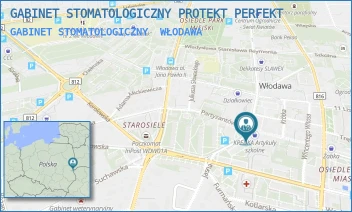 GABINET STOMATOLOGICZNY - GABINET STOMATOLOGICZNY PROTEKT PERFEKT - CZERWONEGO KRZYŻA 17,  WŁODAWA