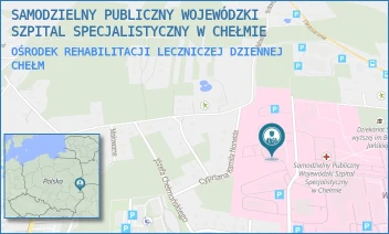 OŚRODEK REHABILITACJI LECZNICZEJ DZIENNEJ - SAMODZIELNY PUBLICZNY WOJEWÓDZKI SZPITAL SPECJALISTYCZNY W CHEŁMIE - SZPITALNA 53 B,  CHEŁM
