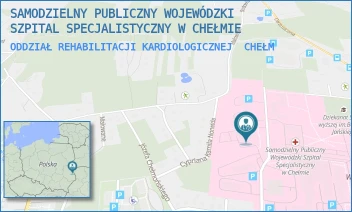 ODDZIAŁ REHABILITACJI KARDIOLOGICZNEJ - SAMODZIELNY PUBLICZNY WOJEWÓDZKI SZPITAL SPECJALISTYCZNY W CHEŁMIE - SZPITALNA 53B,  CHEŁM