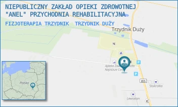 FIZJOTERAPIA TRZYDNIK - NIEPUBLICZNY ZAKŁAD OPIEKI ZDROWOTNEJ "ANEL" PRZYCHODNIA REHABILITACYJNA - 59,  TRZYDNIK DUŻY