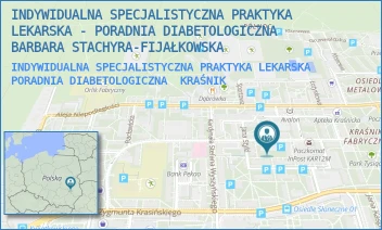 INDYWIDUALNA SPECJALISTYCZNA PRAKTYKA LEKARSKA PORADNIA DIABETOLOGICZNA - INDYWIDUALNA SPECJALISTYCZNA PRAKTYKA LEKARSKA - PORADNIA DIABETOLOGICZNA BARBARA STACHYRA-FIJAŁKOWSKA - SIKORSKIEGO 11,  KRAŚNIK