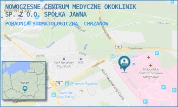 PORADNIA STOMATOLOGICZNA - NOWOCZESNE CENTRUM MEDYCZNE OKOKLINIK SP. Z O.O. SPÓŁKA JAWNA - UL. TOPOLOWA 16,  CHRZANÓW