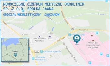 ODDZIAŁ OKULISTYCZNY - NOWOCZESNE CENTRUM MEDYCZNE OKOKLINIK SP. Z O.O. SPÓŁKA JAWNA - UL. TOPOLOWA 16,  CHRZANÓW