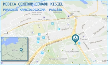 PORADNIA KARDIOLOGICZNA - MEDICA CENTRUM EDWARD KISIEL - ALEJE ZWYCIĘSTWA 11,  PARCZEW