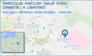 PRACOWNIA REZONANSU MAGNETYCZNEGO - SAMODZIELNY PUBLICZNY ZAKŁAD OPIEKI ZDROWOTNEJ W LUBARTOWIE - CICHA 14,  LUBARTÓW