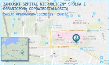 ZAKŁAD OPIEKUŃCZO-LECZNICZY - ZAMOJSKI SZPITAL NIEPUBLICZNY SPÓŁKA Z OGRANICZONĄ ODPOWIEDZIALNOŚCIĄ - PEOWIAKÓW 1,  ZAMOŚĆ