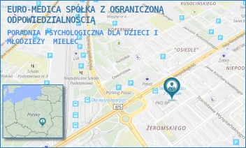 PORADNIA PSYCHOLOGICZNA DLA DZIECI I MŁODZIEŻY - EURO-MEDICA SPÓŁKA Z OGRANICZONĄ ODPOWIEDZIALNOŚCIĄ - UL. PUŁASKIEGO 1,  MIELEC