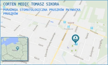 PORADNIA STOMATOLOGICZNA PRUSZKÓW PŁYWACKA - CORTEN MEDIC TOMASZ SIKORA - PŁYWACKA 16,  PRUSZKÓW