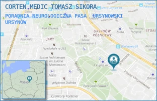 PORADNIA NEUROLOGICZNA PASA URSYNOWSKI - CORTEN MEDIC TOMASZ SIKORA - PASA URSYNOWSKI 9,  URSYNÓW