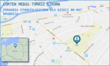 PORADNIA STOMATOLOGICZNA DLA DZIECI BR-MAT - CORTEN MEDIC TOMASZ SIKORA - MATEJKI 5,  BRODNICA