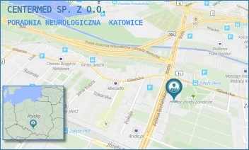 PORADNIA NEUROLOGICZNA - CENTERMED SP. Z O.O. - UL. FELIKSA BOCHEŃSKIEGO 38A,  KATOWICE