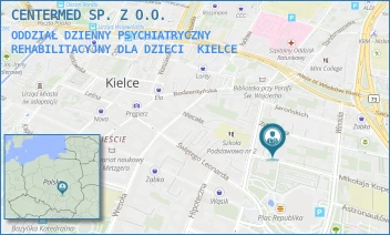 ODDZIAŁ DZIENNY PSYCHIATRYCZNY REHABILITACYJNY DLA DZIECI - CENTERMED SP. Z O.O. - MIKOŁAJA KOPERNIKA 3,  KIELCE