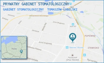 GABINET STOMATOLOGICZNY - PRYWATNY GABINET STOMATOLOGICZNY - LEGIONÓW POLSKICH 1,  TOMASZÓW LUBELSKI