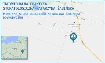 PRAKTYKA STOMATOLOGICZNA KATARZYNA ŻABIŃSKA - INDYWIDUALNA PRAKTYKA STOMATOLOGICZNA-KATARZYNA ŻABIŃSKA - 22 LIPCA 8A,  DOŁHOBYCZÓW