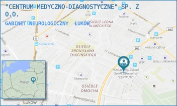 GABINET NEUROLOGICZNY - "CENTRUM MEDYCZNO-DIAGNOSTYCZNE" SP. Z O.O. - MIĘDZYRZECKA 66,  ŁUKÓW