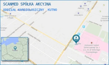 ODDZIAŁ KARDIOLOGICZNY - SCANMED SPÓŁKA AKCYJNA - UL. KOŚCIUSZKI 52,  KUTNO