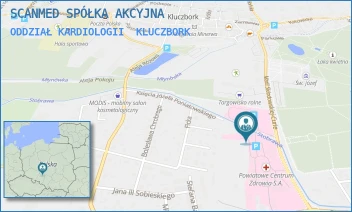 ODDZIAŁ KARDIOLOGII - SCANMED SPÓŁKA AKCYJNA - UL. SKŁODOWSKIEJ-CURIE 23,  KLUCZBORK