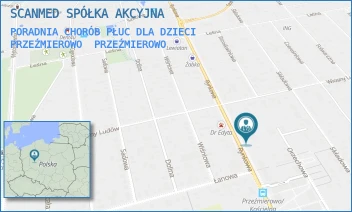 PORADNIA CHORÓB PŁUC DLA DZIECI PRZEŹMIEROWO - SCANMED SPÓŁKA AKCYJNA - RYNKOWA 63,  PRZEŹMIEROWO