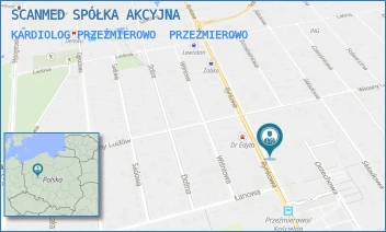 KARDIOLOG PRZEŹMIEROWO - SCANMED SPÓŁKA AKCYJNA - RYNKOWA 63,  PRZEŹMIEROWO