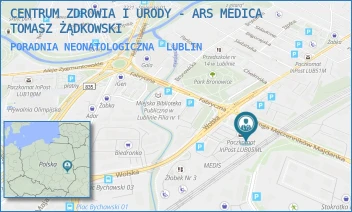 PORADNIA NEONATOLOGICZNA - CENTRUM ZDROWIA I URODY - ARS MEDICA TOMASZ ŻĄDKOWSKI - WOLSKA 11,  LUBLIN