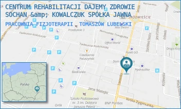 PRACOWNIA FIZJOTERAPII - CENTRUM REHABILITACJI DAJEMY ZDROWIE SOCHAN &amp; KOWALCZUK SPÓŁKA JAWNA - LWOWSKA 39,  TOMASZÓW LUBELSKI