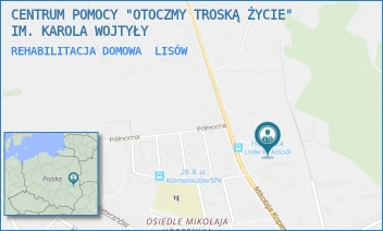 REHABILITACJA DOMOWA - CENTRUM POMOCY "OTOCZMY TROSKĄ ŻYCIE" IM. KAROLA WOJTYŁY - 2D,  LISÓW