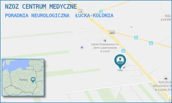 PORADNIA NEUROLOGICZNA - NZOZ CENTRUM MEDYCZNE - 141,  ŁUCKA-KOLONIA