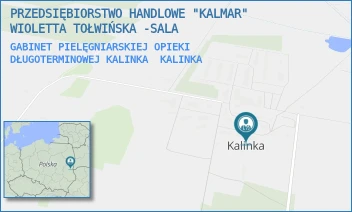 GABINET PIELĘGNIARSKIEJ OPIEKI DŁUGOTERMINOWEJ KALINKA - NIEPUBLICZNY ZAKŁAD OPIEKI ZDROWOTNEJ ŚWIADCZENIA PIELĘGNIARSKIE - 5,  KALINKA