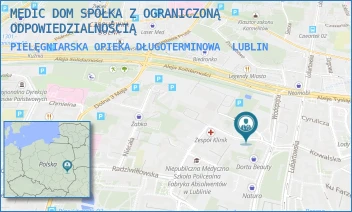 PIELĘGNIARSKA OPIEKA DŁUGOTERMINOWA - MEDIC DOM SPÓŁKA Z OGRANICZONĄ ODPOWIEDZIALNOŚCIĄ - STASZICA 22,  LUBLIN