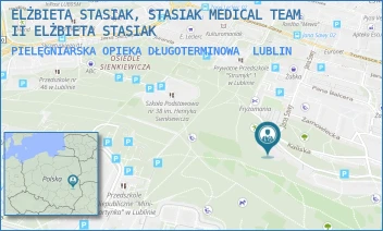 PIELĘGNIARSKA OPIEKA DŁUGOTERMINOWA - STASIAK MEDICAL TEAM II ELŻBIETA STASIAK - JANA SAWY 9/1,  LUBLIN