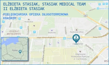 PIELĘGNIARSKA OPIEKA DŁUGOTERMINOWA - STASIAK MEDICAL TEAM II ELŻBIETA STASIAK - NIEPODLEGŁOŚCI 9A,  KRAŚNIK