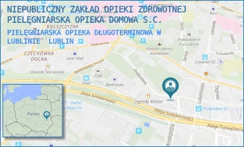 PIELĘGNIARSKA OPIEKA DŁUGOTERMINOWA W LUBLINIE - NIEPUBLICZNY ZAKŁAD OPIEKI ZDROWOTNEJ PIELĘGNIARSKA OPIEKA DOMOWA S.C. - PROBOSTWO 5/1,  LUBLIN