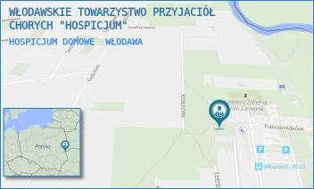 HOSPICJUM DOMOWE - WŁODAWSKIE TOWARZYSTWO PRZYJACIÓŁ CHORYCH "HOSPICJUM" - PANCERNIAKÓW 3,  WŁODAWA