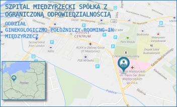 ODDZIAŁ GINEKOLOGICZNO-POŁOŻNICZY-ROOMING-IN - SZPITAL MIĘDZYRZECKI SPÓŁKA Z OGRANICZONĄ ODPOWIEDZIALNOŚCIĄ - UL. KONSTYTUCJI 3 MAJA 35,  MIĘDZYRZECZ