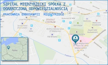 PRACOWNIA ENDOSKOPII - SZPITAL MIĘDZYRZECKI SPÓŁKA Z OGRANICZONĄ ODPOWIEDZIALNOŚCIĄ - UL. KONSTYTUCJI 3 MAJA 35,  MIĘDZYRZECZ