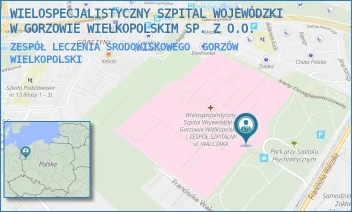 ZESPÓŁ LECZENIA ŚRODOWISKOWEGO - WIELOSPECJALISTYCZNY SZPITAL WOJEWÓDZKI W GORZOWIE WIELKOPOLSKIM SP. Z O.O. - UL. FRANCISZKA WALCZAKA 42,  GORZÓW WIELKOPOLSKI