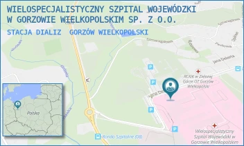 STACJA DIALIZ - WIELOSPECJALISTYCZNY SZPITAL WOJEWÓDZKI W GORZOWIE WIELKOPOLSKIM SP. Z O.O. - UL. JANA DEKERTA 1,  GORZÓW WIELKOPOLSKI
